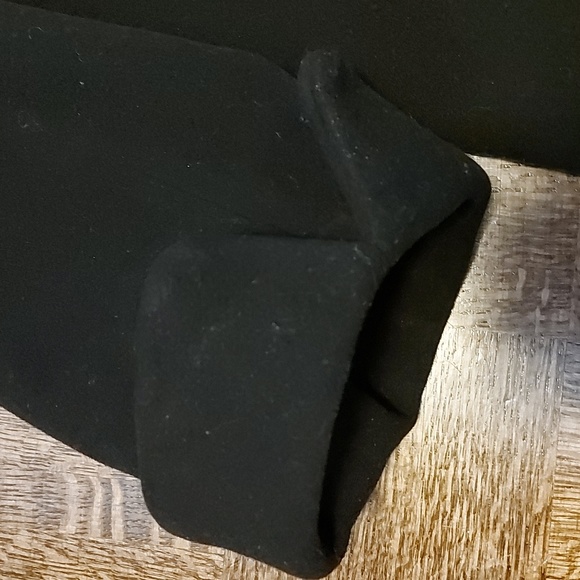 Vintage wool and angora black maxi coat - Picture 7 of 7